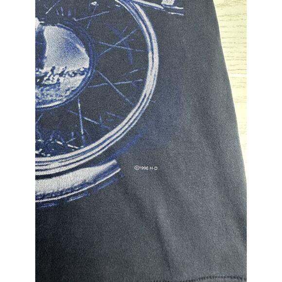 Vintage 1996 Harley Davidson AOP Shirt - Picture 3 of 8